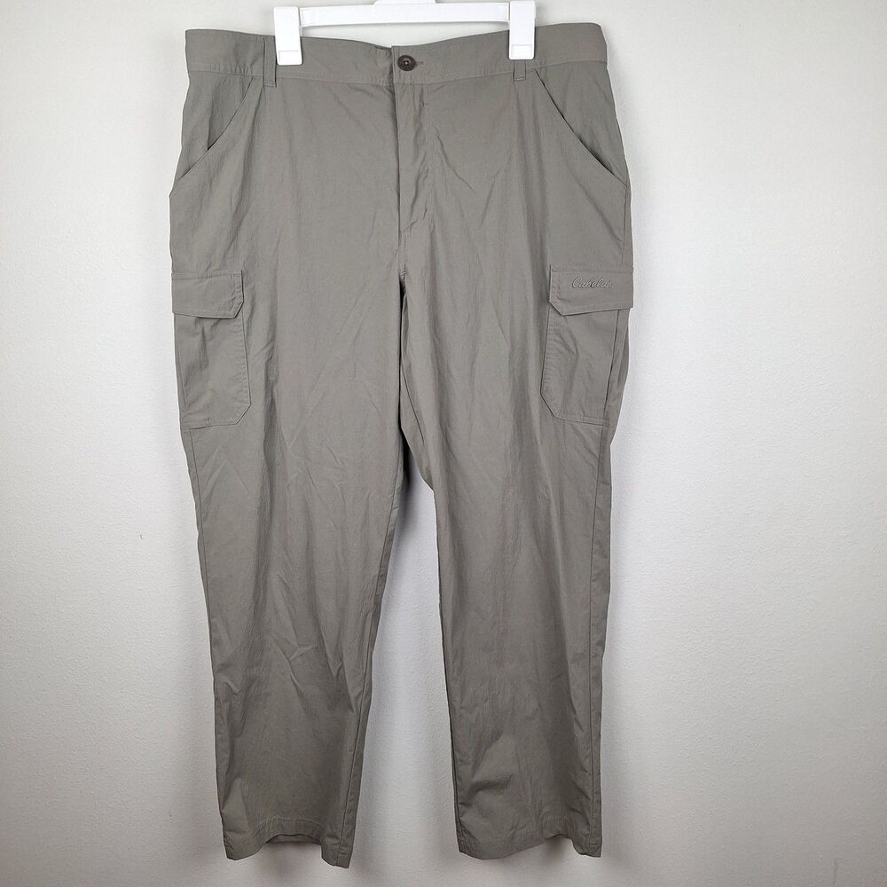 Cabela's Mens 38x32 XPG Extreme Performance Gear Outdoor Pants Gray Hiking